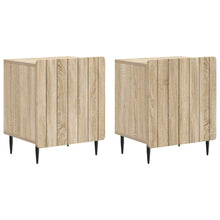 Nachtkastje 2 pcs Sonoma Eiken 43 x 34,5 x 52 cm Bewerkt hout