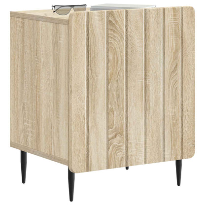 Nachtkastje 2 pcs Sonoma Eiken 43 x 34,5 x 52 cm Bewerkt hout