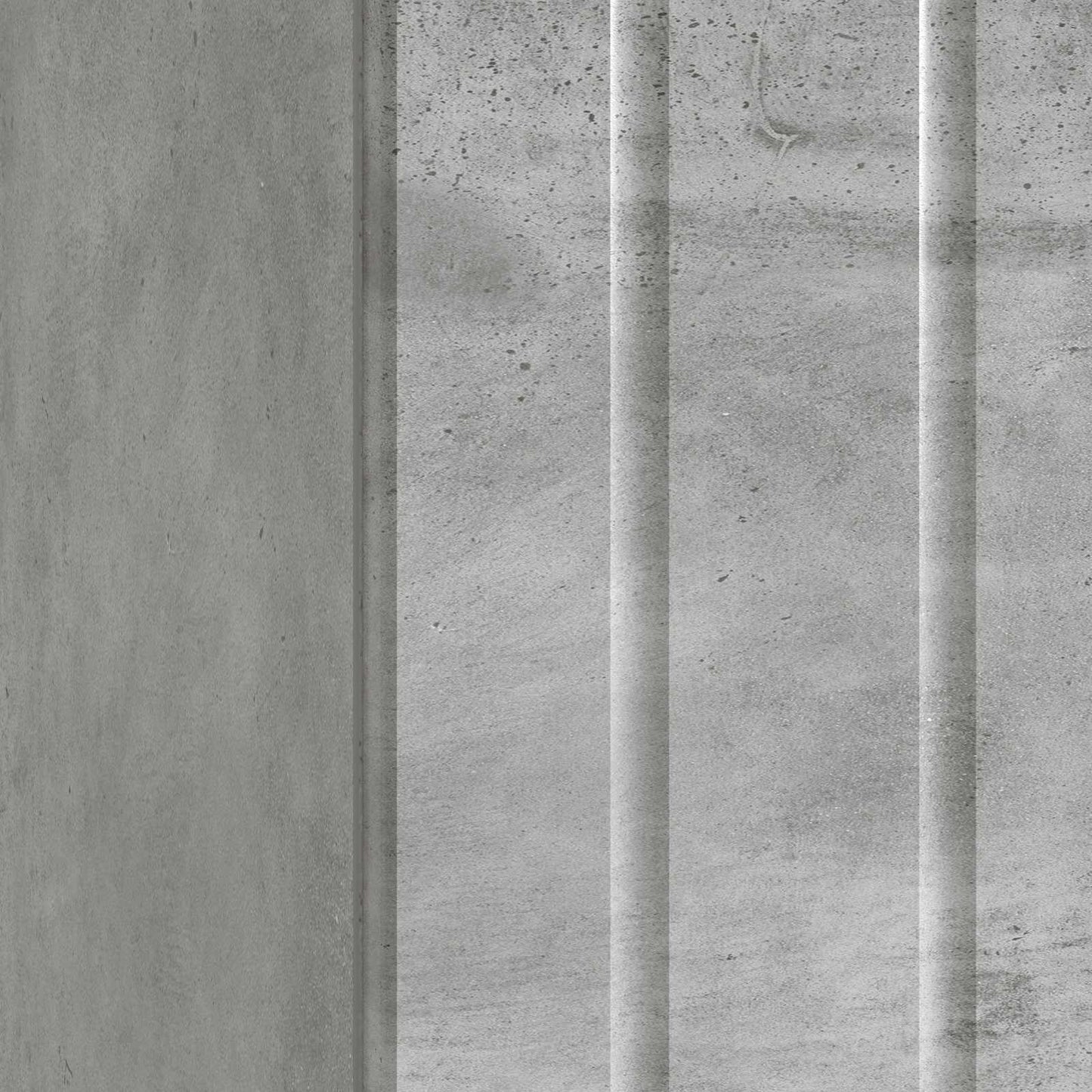 Nachtkastje Betongrijs 43 x 34,5 x 52 cm Bewerkt hout