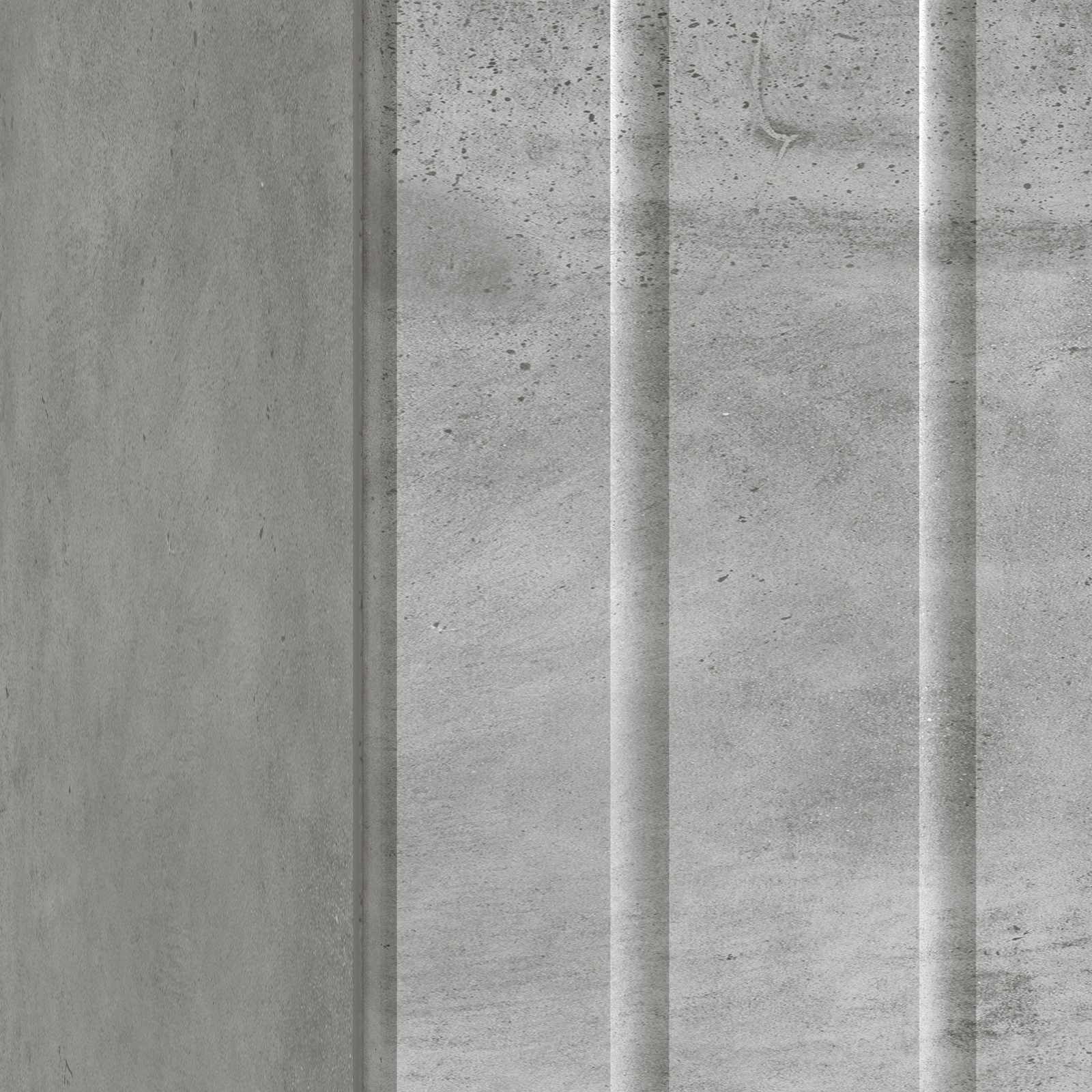 Nachtkastje 2 pcs Betongrijs 43 x 34,5 x 52 cm Bewerkt hout