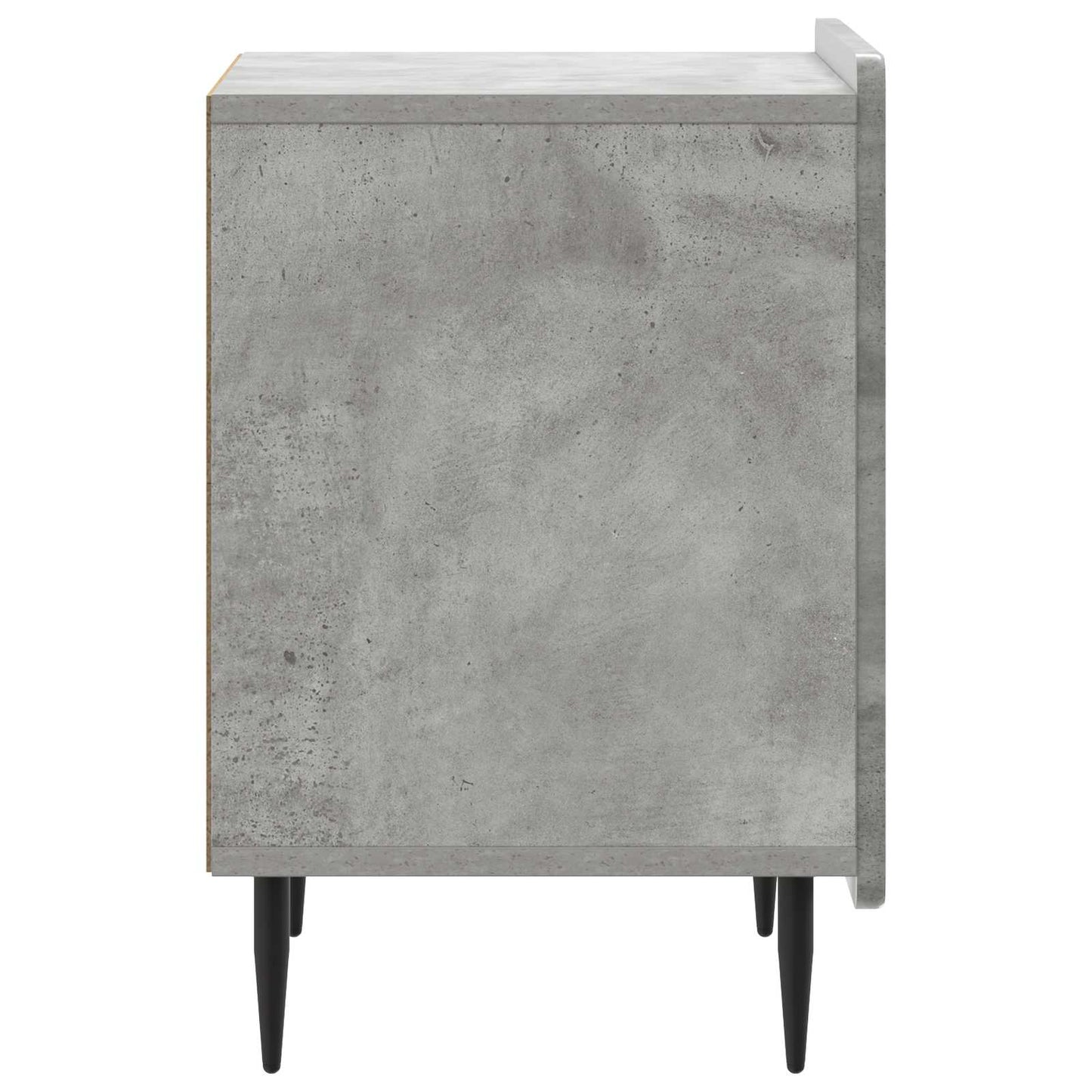 Nachtkastje 2 pcs Betongrijs 43 x 34,5 x 52 cm Bewerkt hout