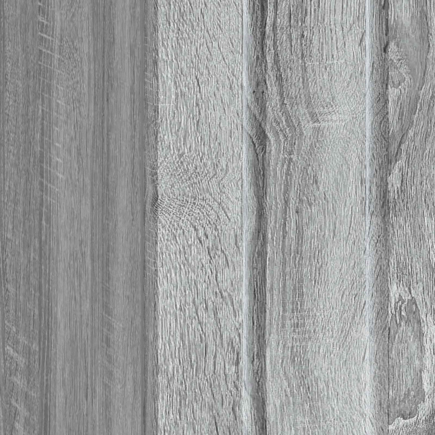 Nachtkastje Grijs sonoma 43 x 34,5 x 52 cm Bewerkt hout