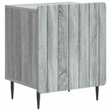 Nachtkastje Grijs sonoma 43 x 34,5 x 52 cm Bewerkt hout