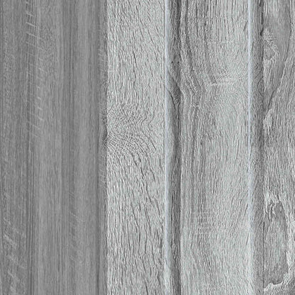 Nachtkastje 2 pcs Grijs sonoma 43 x 34,5 x 52 cm Bewerkt hout