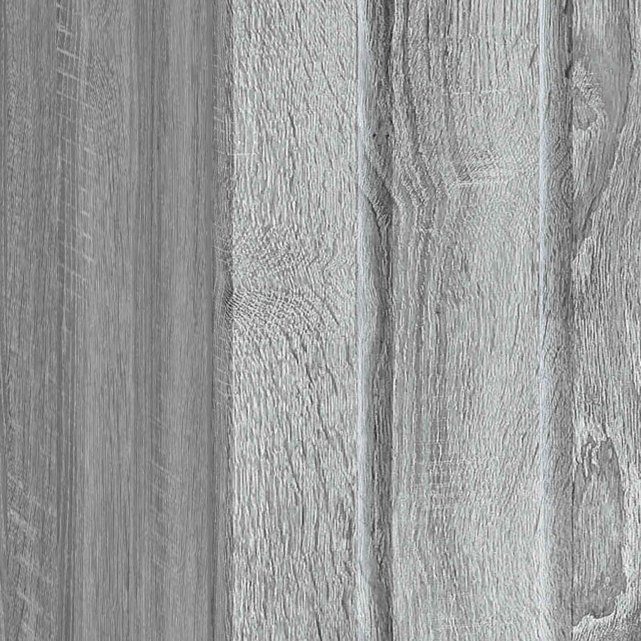 Nachtkastje 2 pcs Grijs sonoma 43 x 34,5 x 52 cm Bewerkt hout