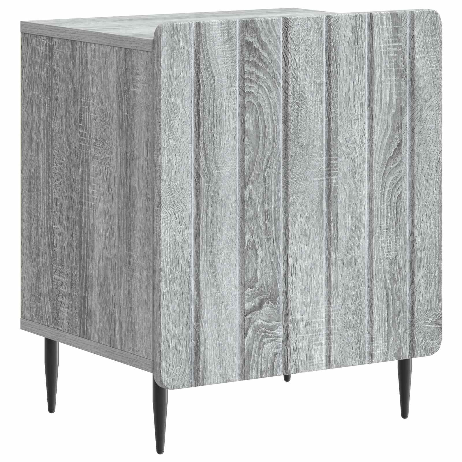Nachtkastje 2 pcs Grijs sonoma 43 x 34,5 x 52 cm Bewerkt hout