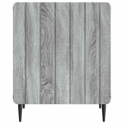Nachtkastje 2 pcs Grijs sonoma 43 x 34,5 x 52 cm Bewerkt hout