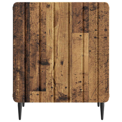 Nachtkastje 2 pcs Oud hout 43 x 34,5 x 52 cm Bewerkt hout