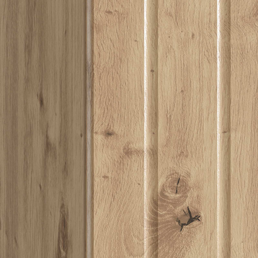 Nachtkastje Artisanaal eiken 43 x 34,5 x 52 cm Bewerkt hout