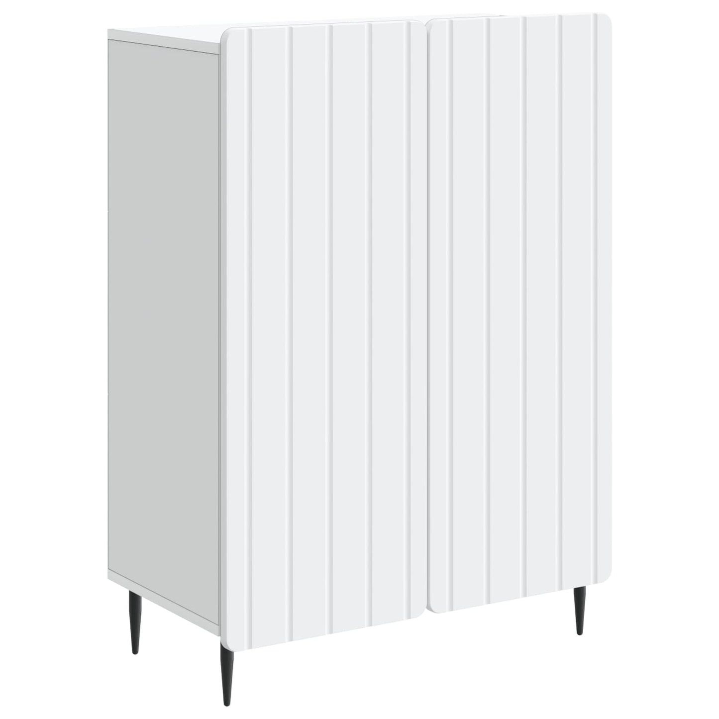 Dressoir Wit 66 x 34,5 x 92 cm Bewerkt hout