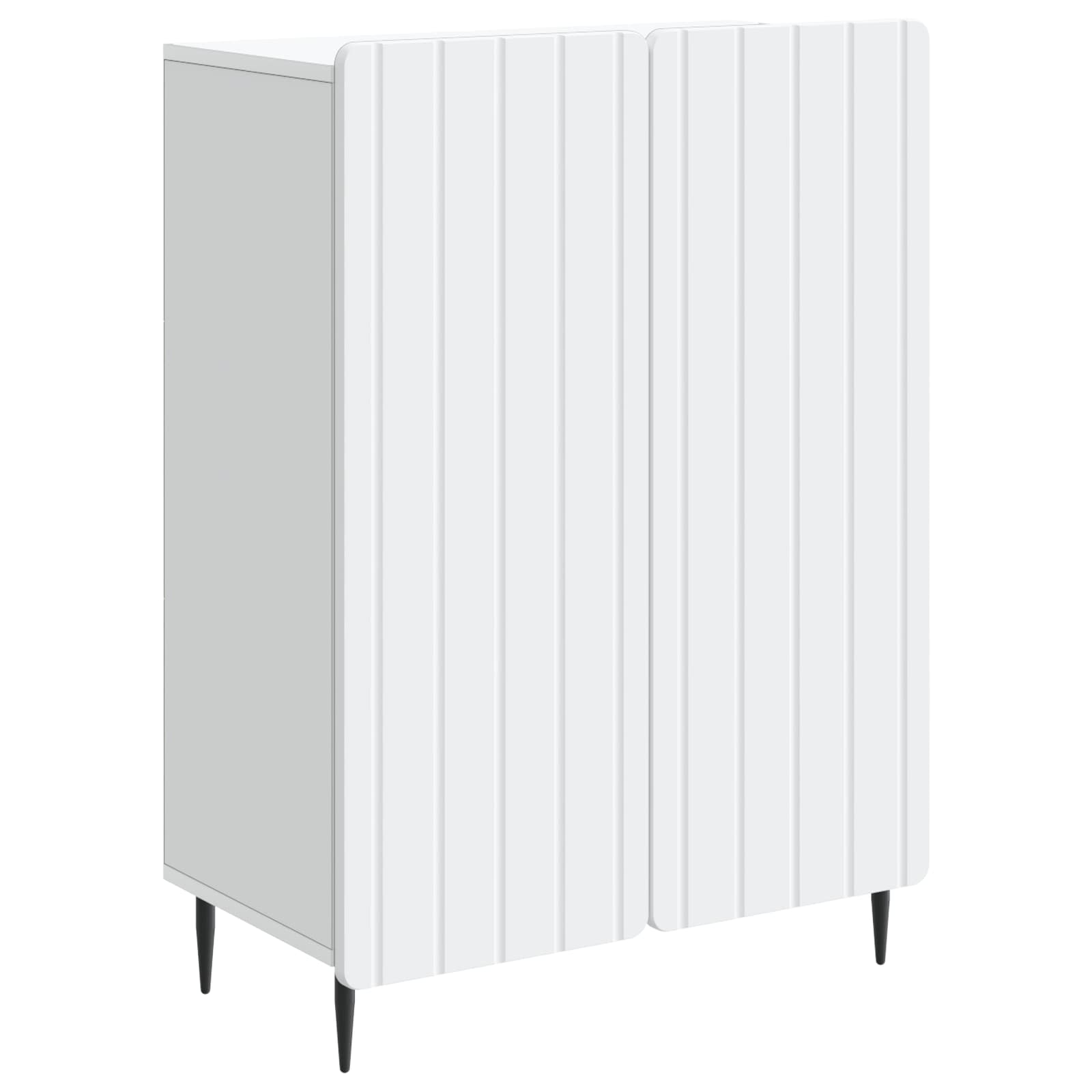 Dressoir Wit 66 x 34,5 x 92 cm Bewerkt hout