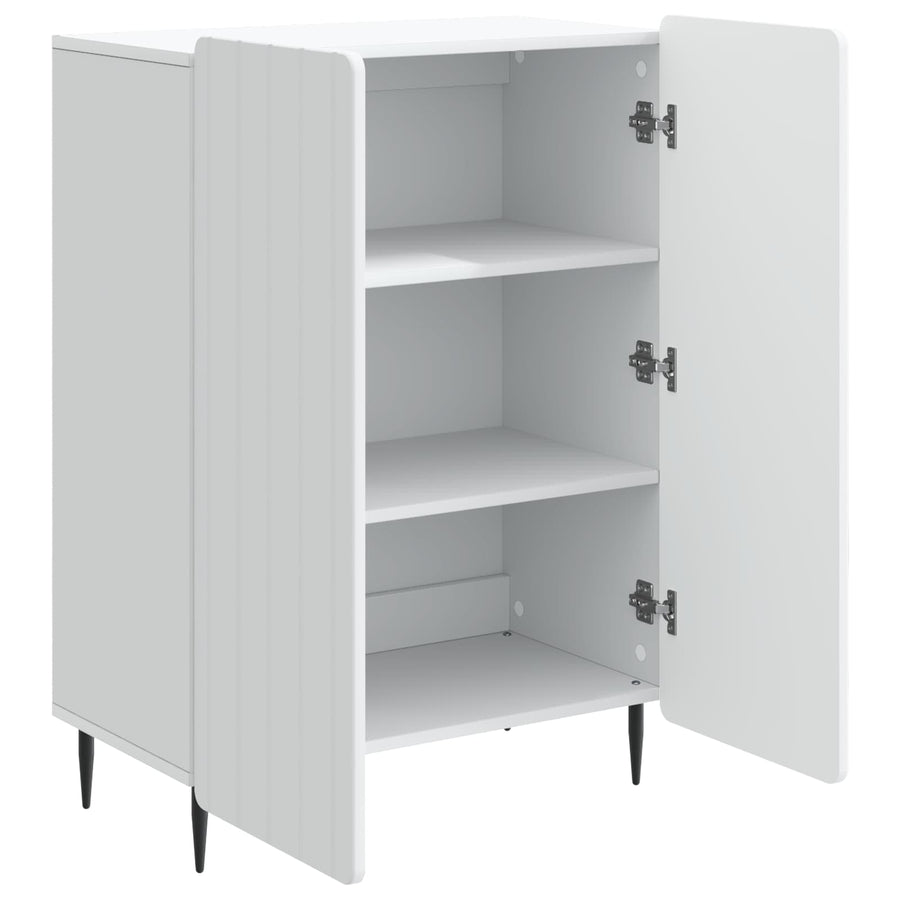 Dressoir Wit 66 x 34,5 x 92 cm Bewerkt hout