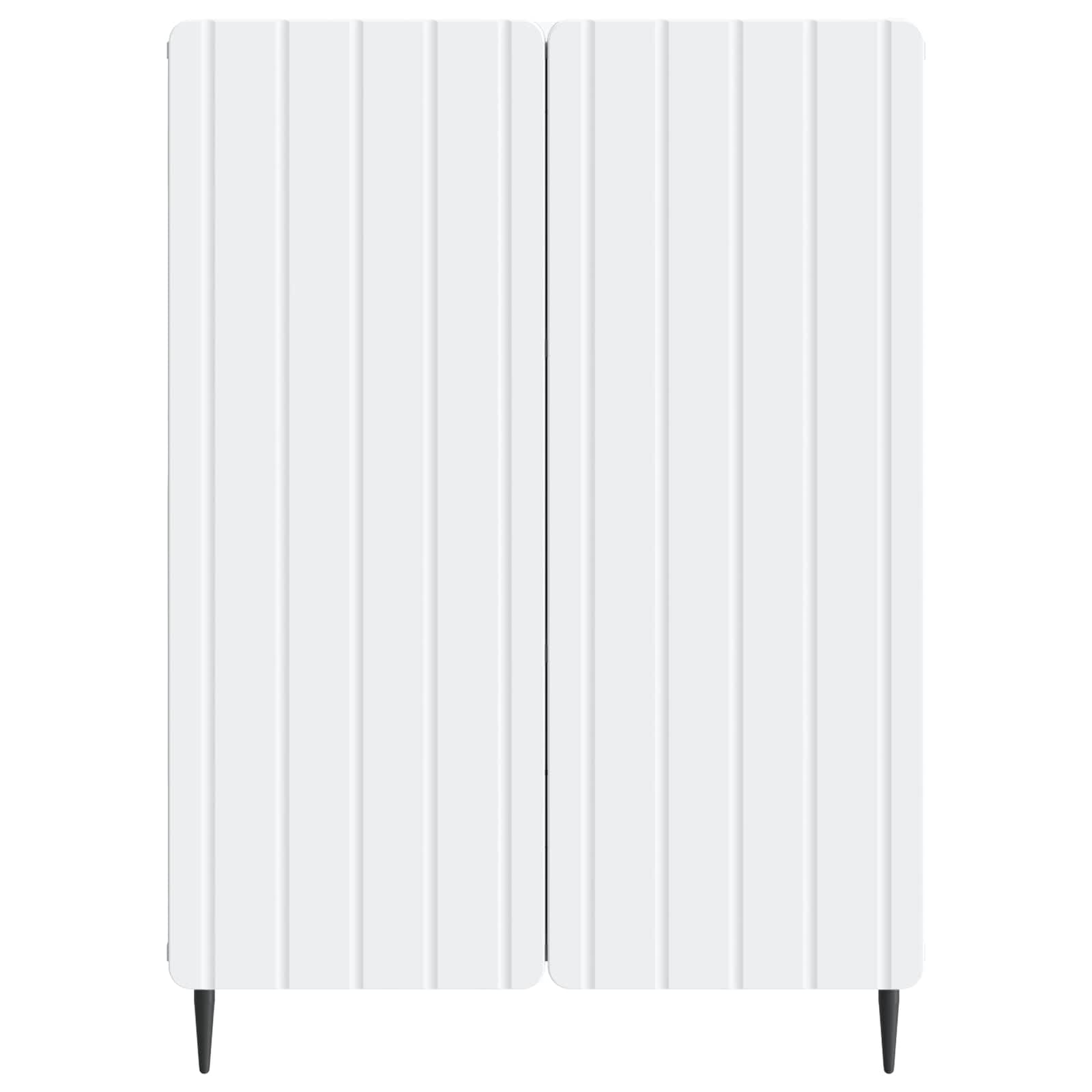 Dressoir Wit 66 x 34,5 x 92 cm Bewerkt hout
