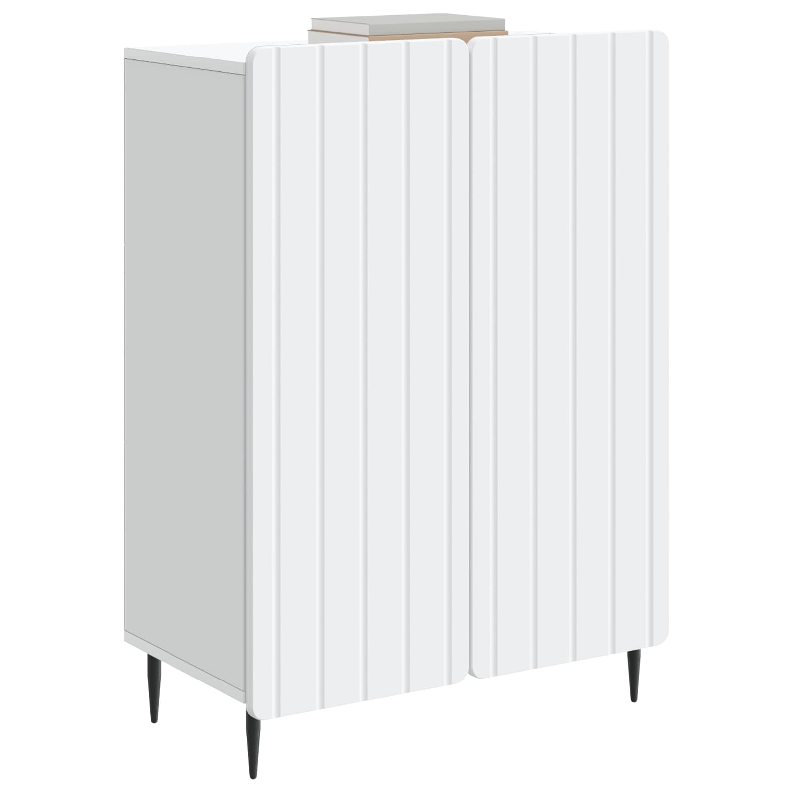 Dressoir Wit 66 x 34,5 x 92 cm Bewerkt hout