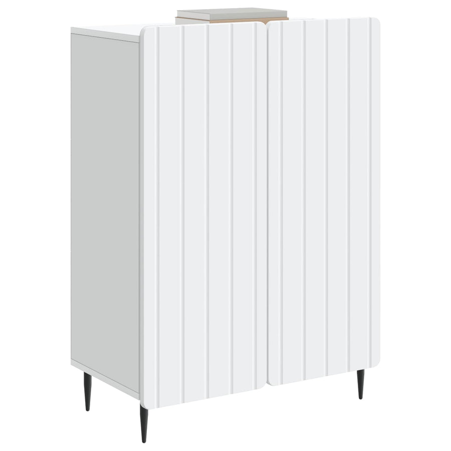Dressoir Wit 66 x 34,5 x 92 cm Bewerkt hout