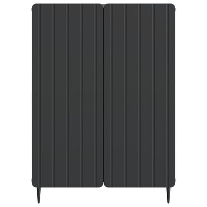 Dressoir Zwart 66 x 34,5 x 92 cm Bewerkt hout