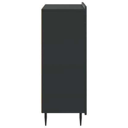 Dressoir Zwart 66 x 34,5 x 92 cm Bewerkt hout