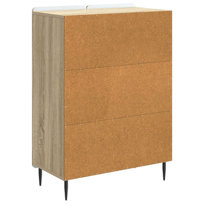 Dressoir Sonoma Eiken 66 x 34,5 x 92 cm Bewerkt hout