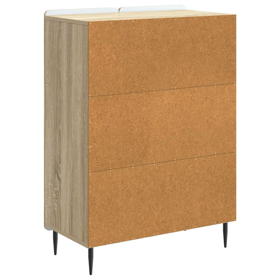 Dressoir Sonoma Eiken 66 x 34,5 x 92 cm Bewerkt hout