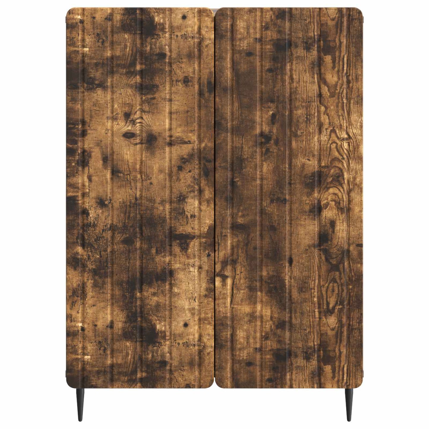 Dressoir Gerookt eiken 66 x 34,5 x 92 cm Bewerkt hout