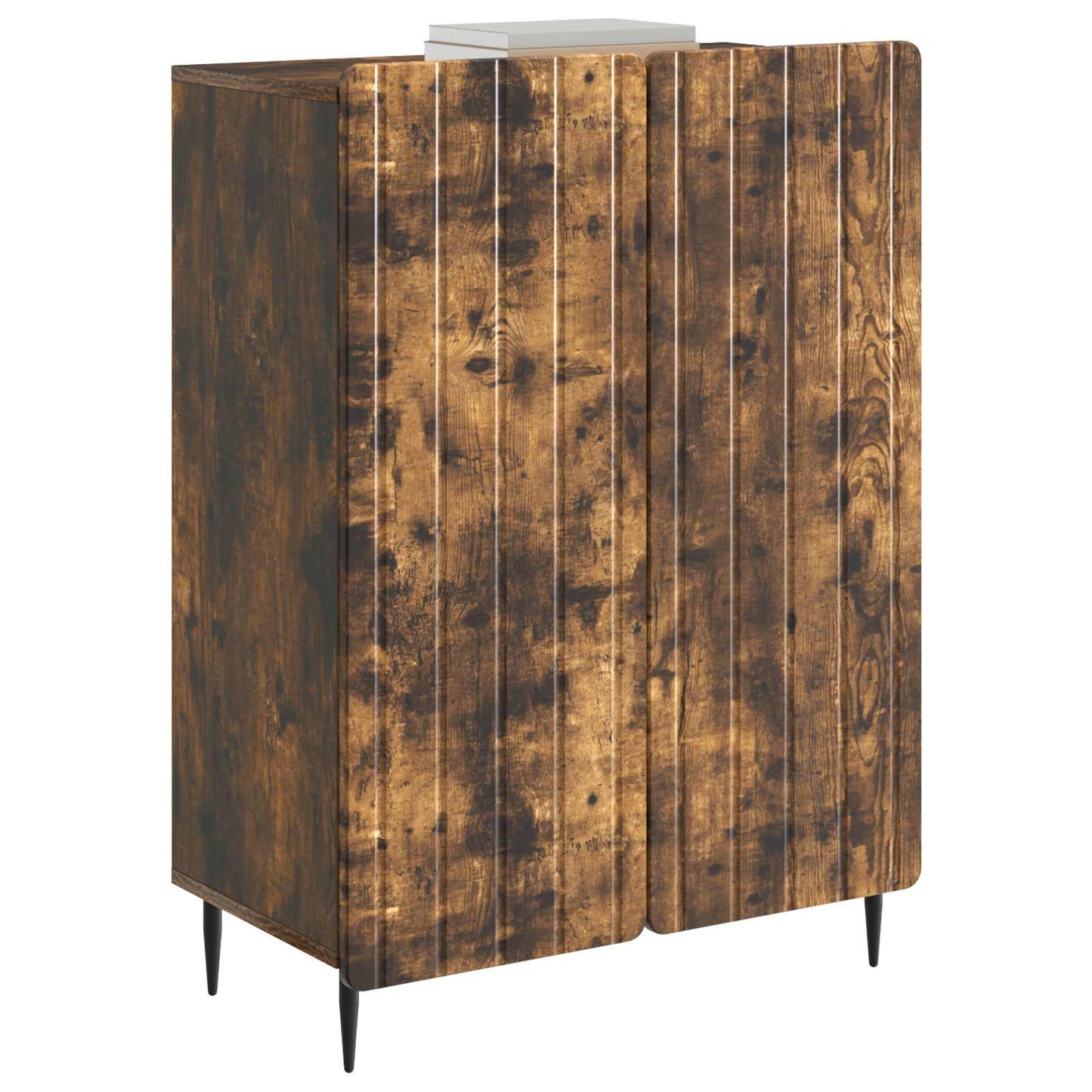 Dressoir Gerookt eiken 66 x 34,5 x 92 cm Bewerkt hout