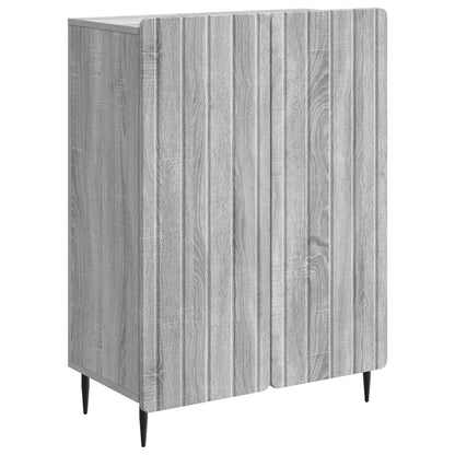 Dressoir Grijs sonoma 66 x 34,5 x 92 cm Bewerkt hout
