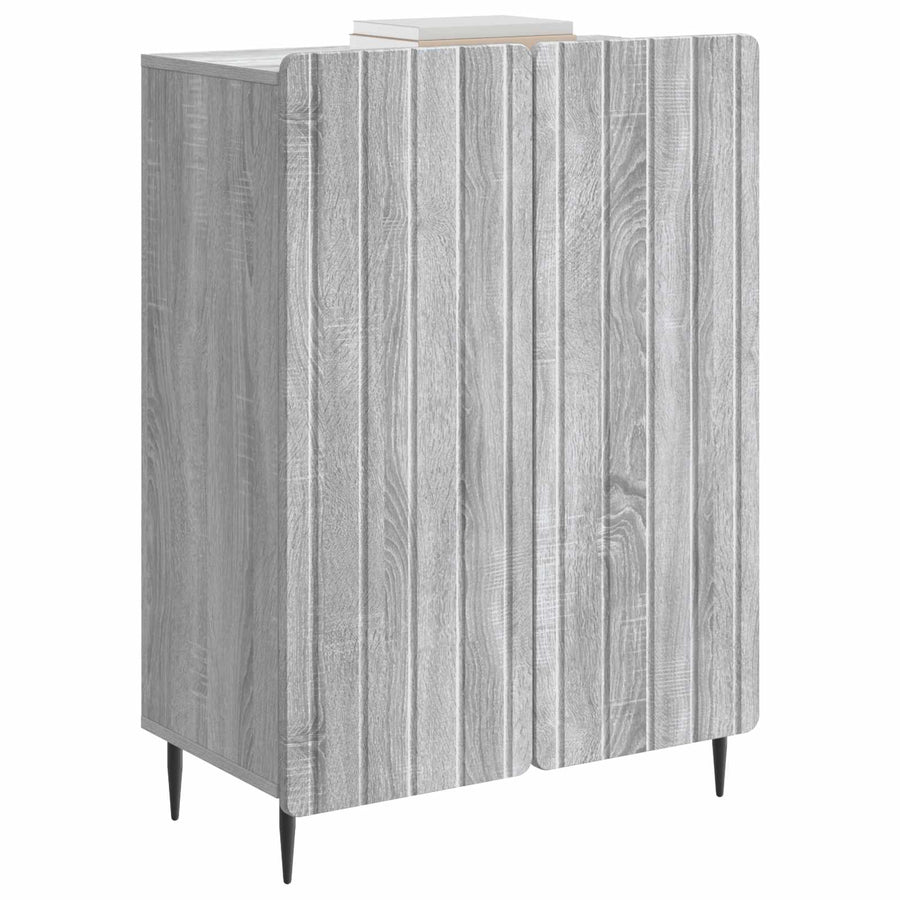 Dressoir Grijs sonoma 66 x 34,5 x 92 cm Bewerkt hout