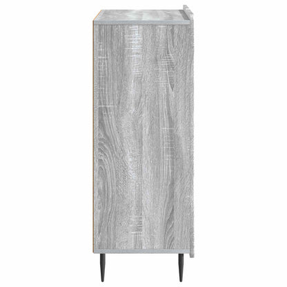 Dressoir Grijs sonoma 66 x 34,5 x 92 cm Bewerkt hout
