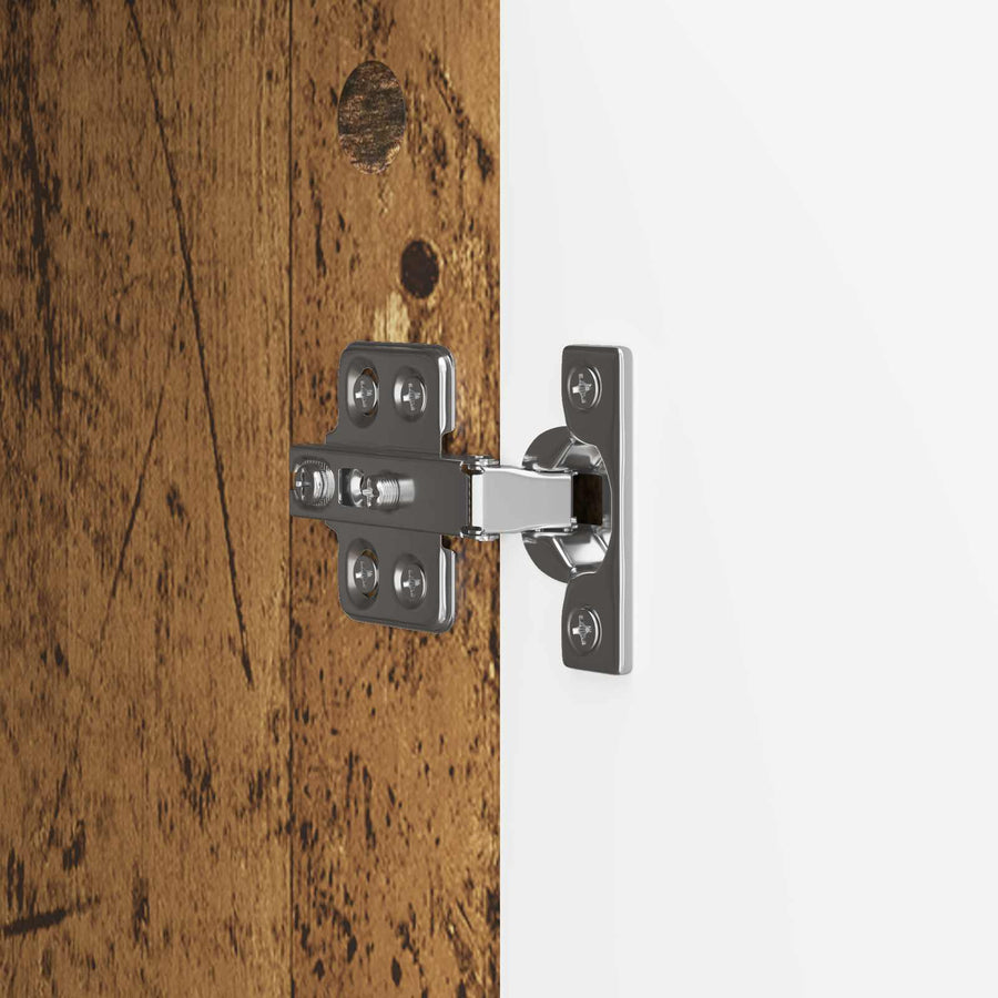 Dressoir Oud hout 66 x 34,5 x 92 cm Bewerkt hout