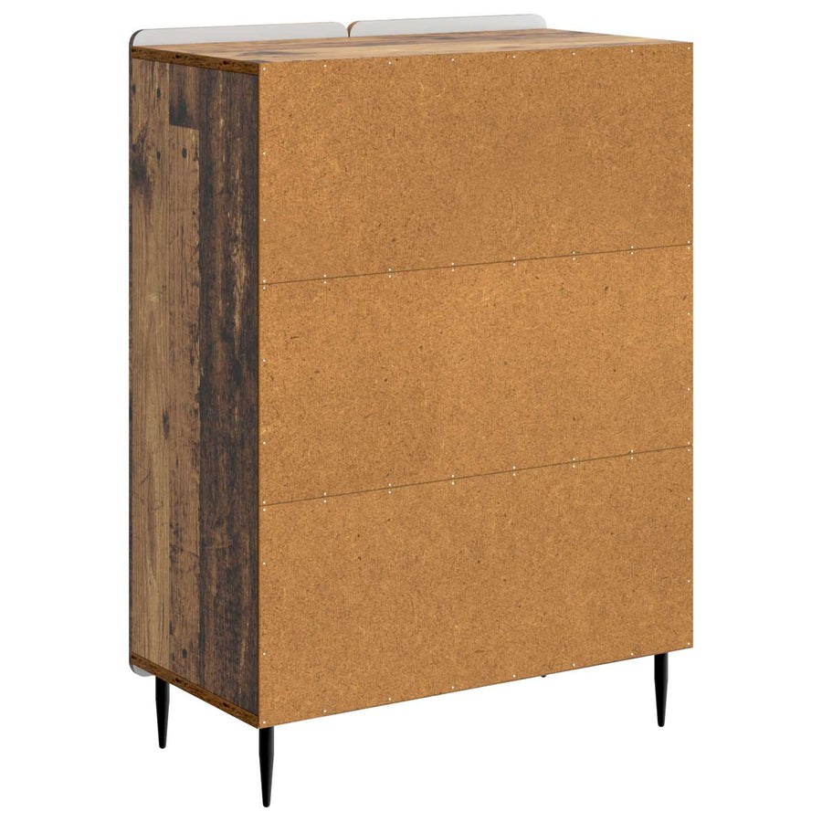 Dressoir Oud hout 66 x 34,5 x 92 cm Bewerkt hout