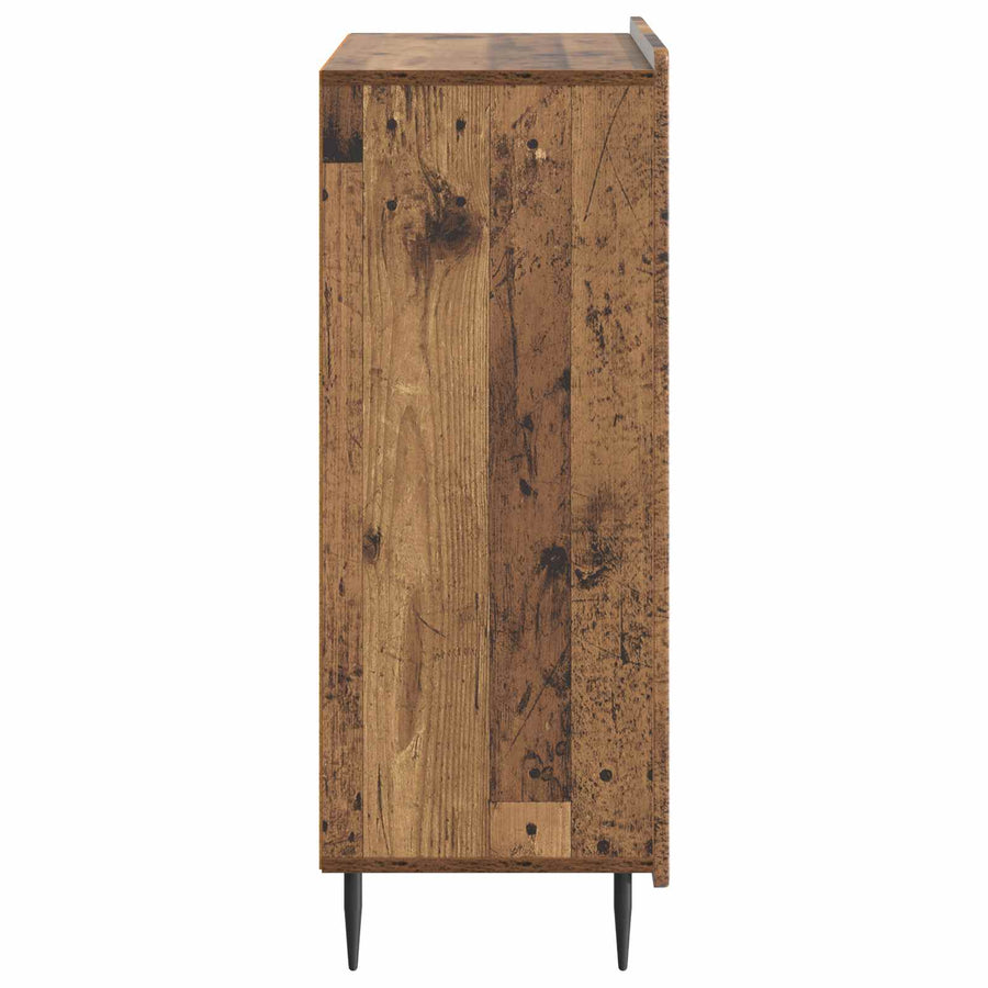 Dressoir Oud hout 66 x 34,5 x 92 cm Bewerkt hout