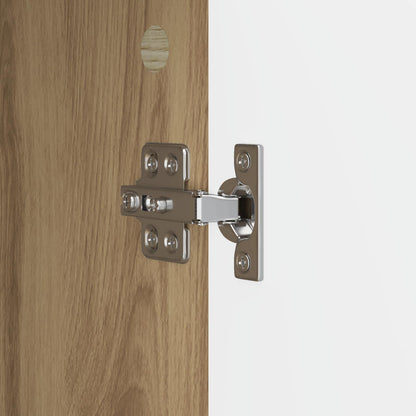 Dressoir Artisanaal eiken 66 x 34,5 x 92 cm Bewerkt hout