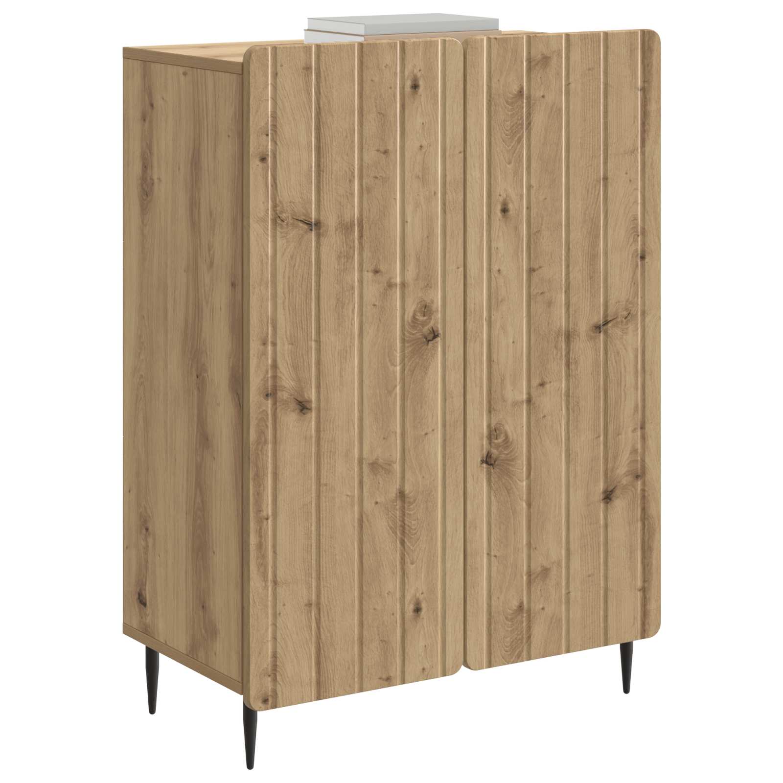 Dressoir Artisanaal eiken 66 x 34,5 x 92 cm Bewerkt hout