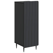 Dressoir 34,5x33x92 cm zwart bewerkt hout