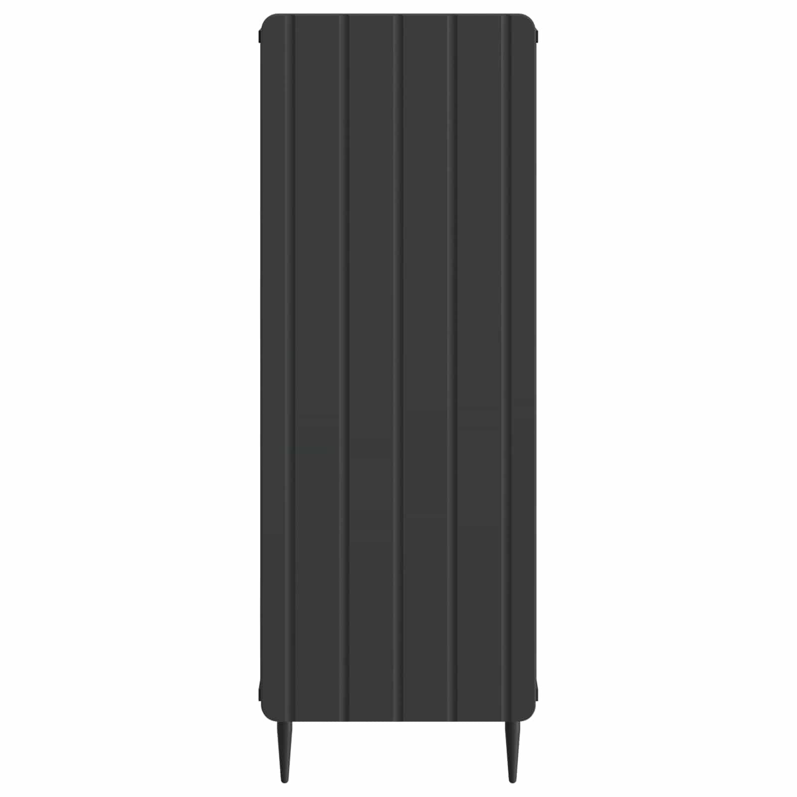 Dressoir Zwart 34,5 x 33 x 92 cm Bewerkt hout