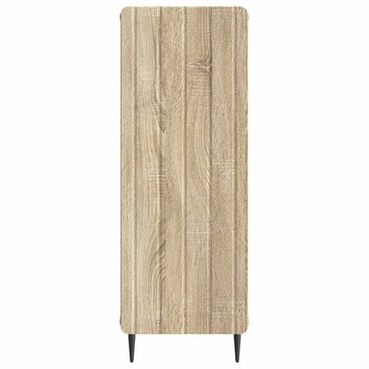 Dressoir Sonoma Eiken 34,5 x 33 x 92 cm Bewerkt hout