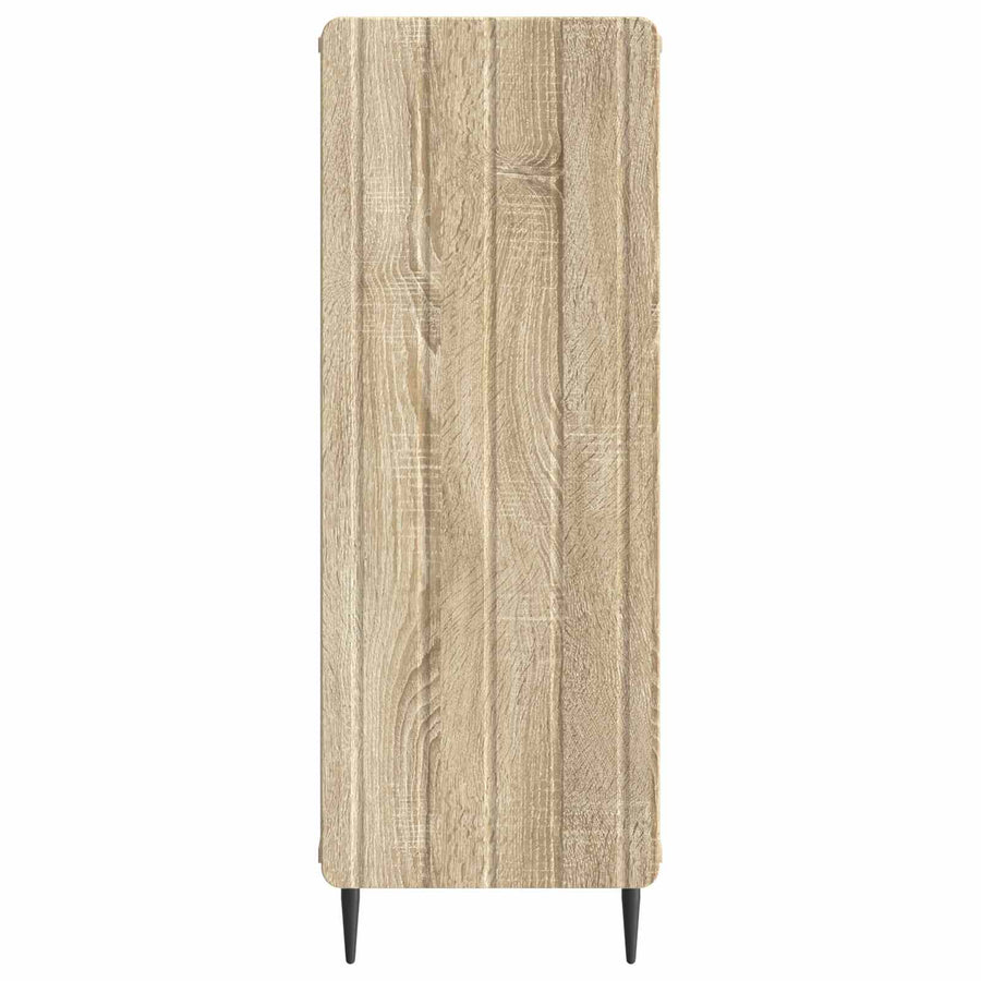 Dressoir Sonoma Eiken 34,5 x 33 x 92 cm Bewerkt hout