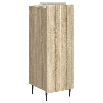 Dressoir Sonoma Eiken 34,5 x 33 x 92 cm Bewerkt hout