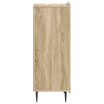 Dressoir Sonoma Eiken 34,5 x 33 x 92 cm Bewerkt hout