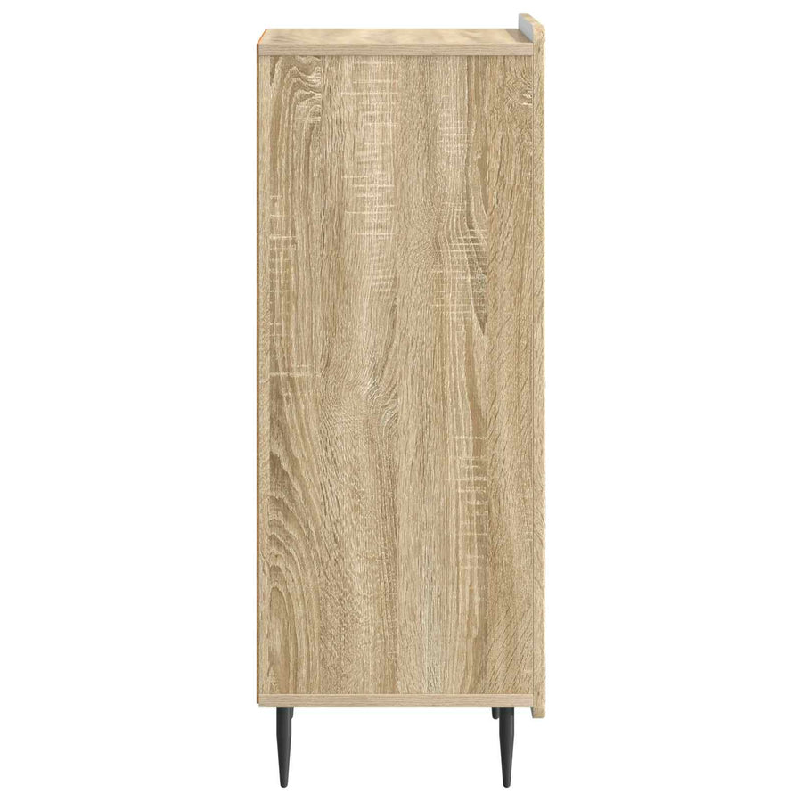 Dressoir Sonoma Eiken 34,5 x 33 x 92 cm Bewerkt hout
