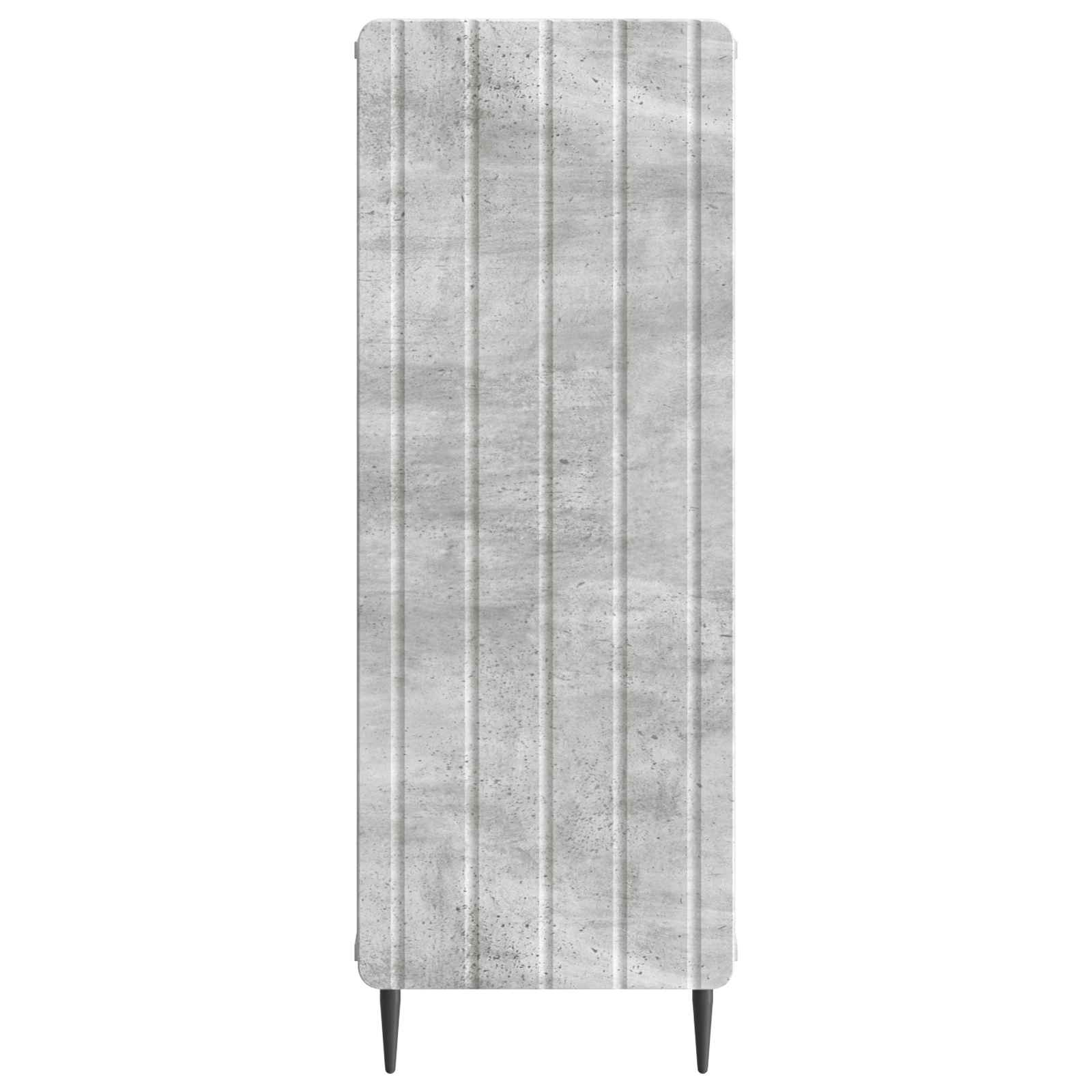 Dressoir Betongrijs 34,5 x 33 x 92 cm Bewerkt hout