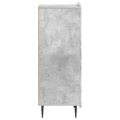Dressoir Betongrijs 34,5 x 33 x 92 cm Bewerkt hout