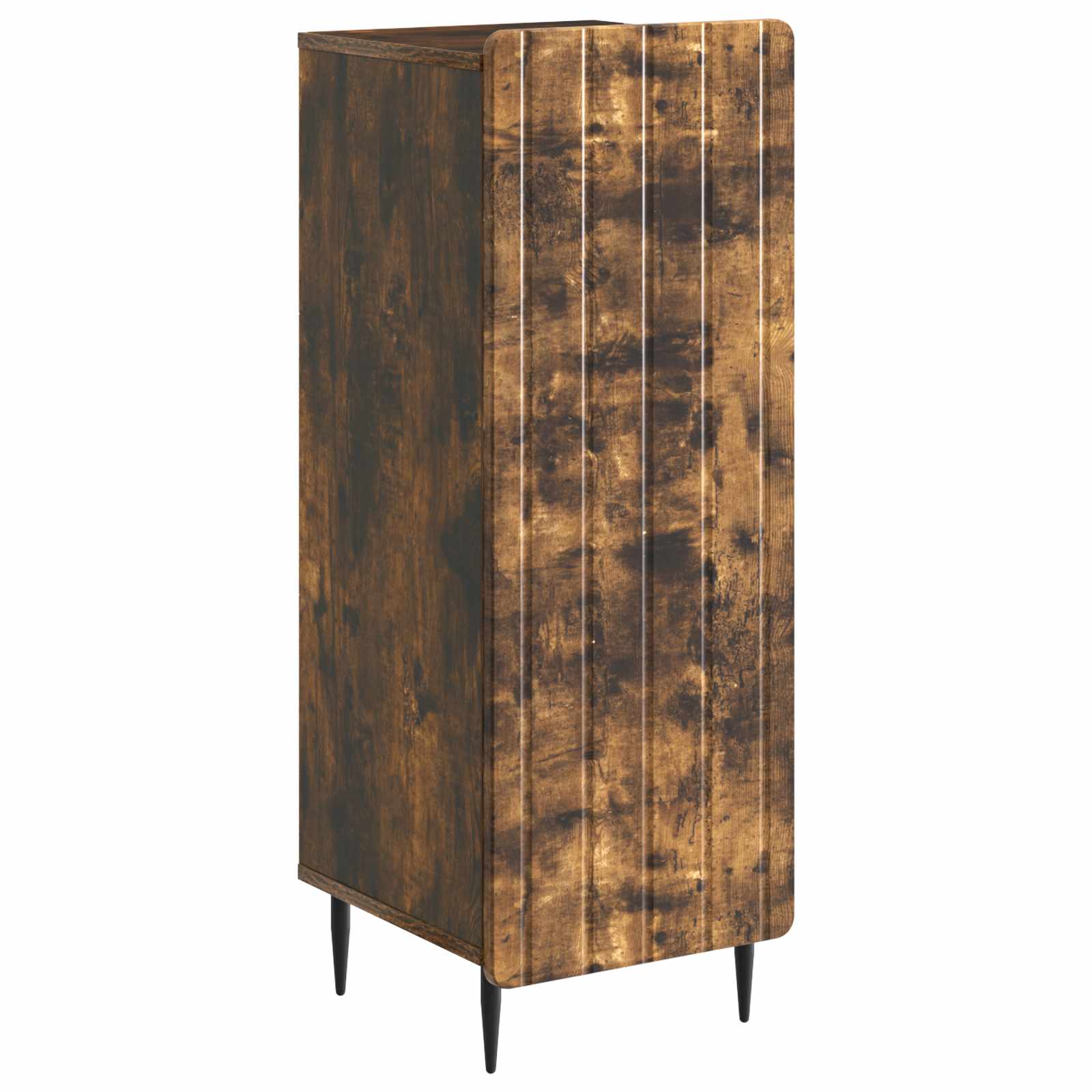 Dressoir Gerookt eiken 34,5 x 33 x 92 cm Bewerkt hout
