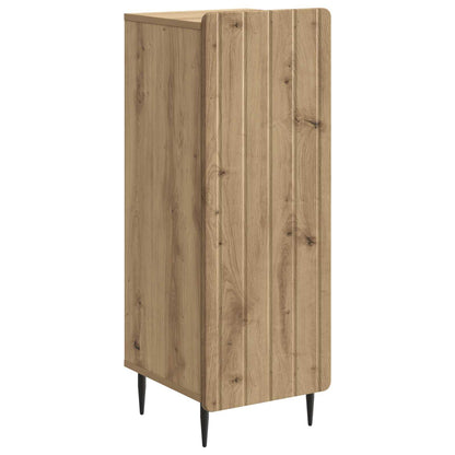 Dressoir Artisanaal eiken 34,5 x 33 x 92 cm Bewerkt hout