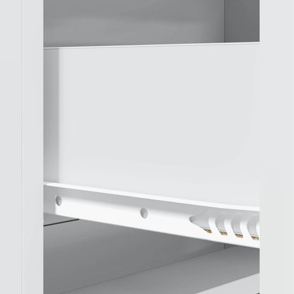 Ladenkast Wit 66 x 34,5 x 92 cm Bewerkt hout