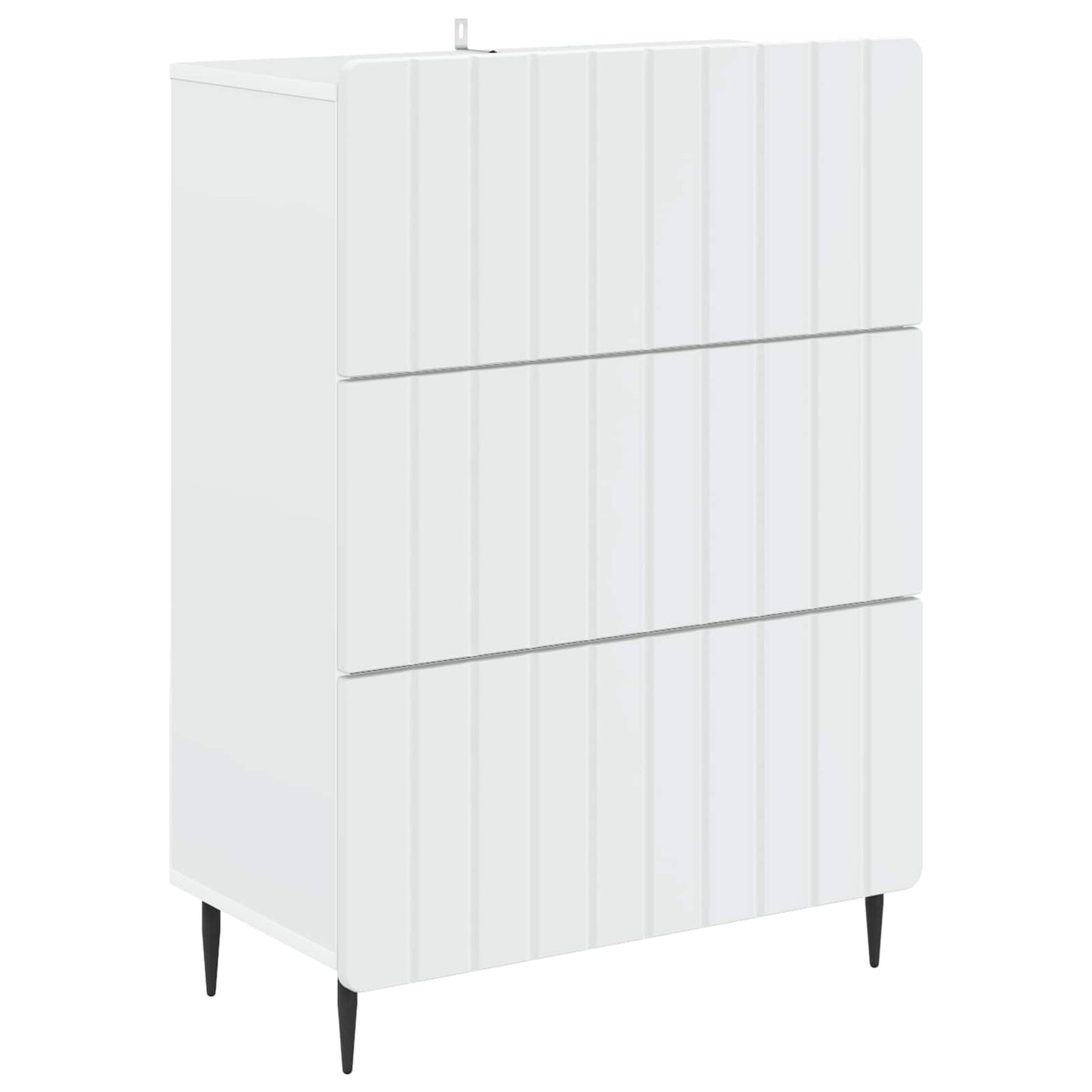 Ladenkast Wit 66 x 34,5 x 92 cm Bewerkt hout