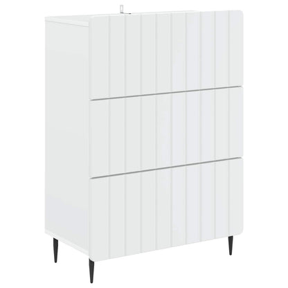 Ladenkast Wit 66 x 34,5 x 92 cm Bewerkt hout