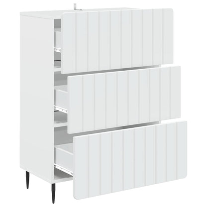 Ladenkast Wit 66 x 34,5 x 92 cm Bewerkt hout