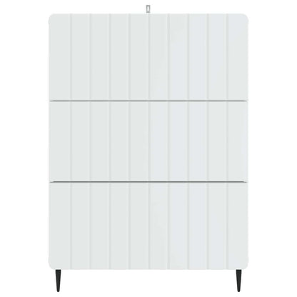 Ladenkast Wit 66 x 34,5 x 92 cm Bewerkt hout