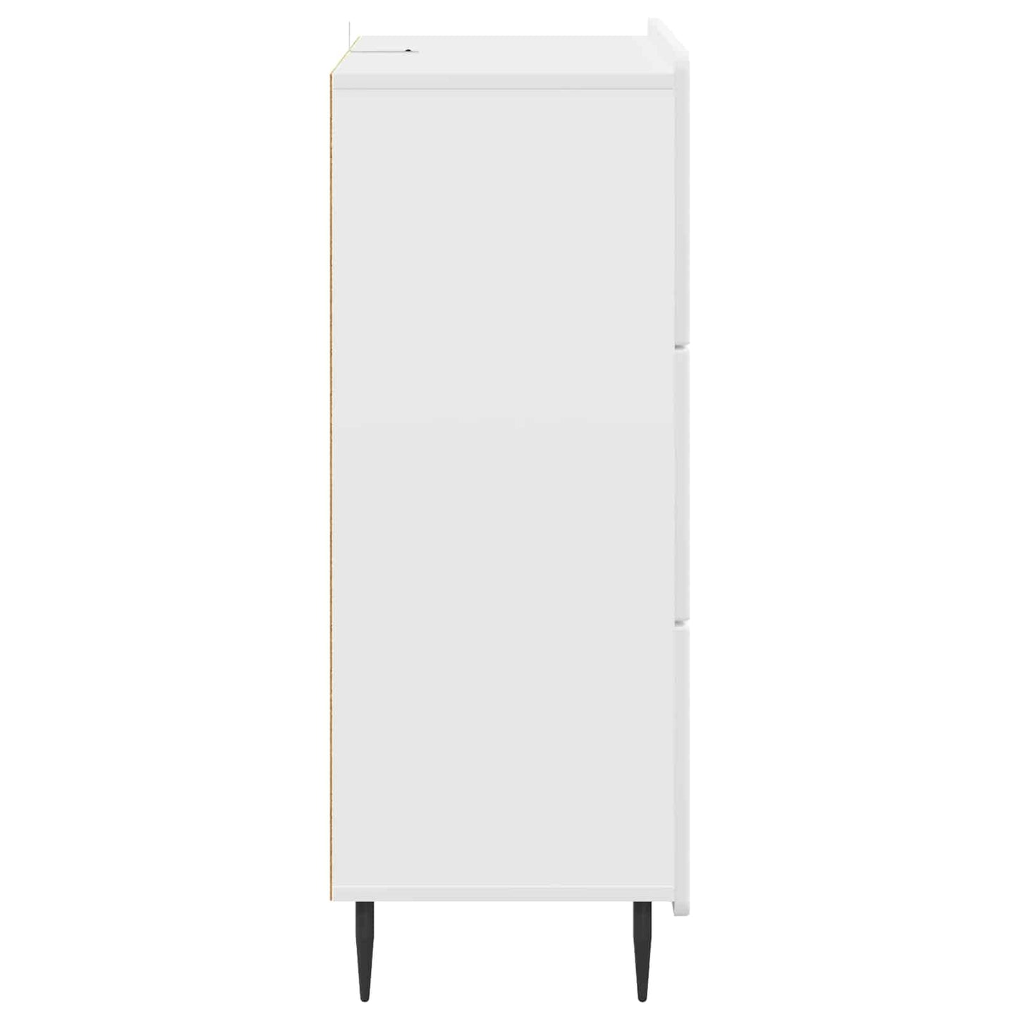 Ladenkast Wit 66 x 34,5 x 92 cm Bewerkt hout